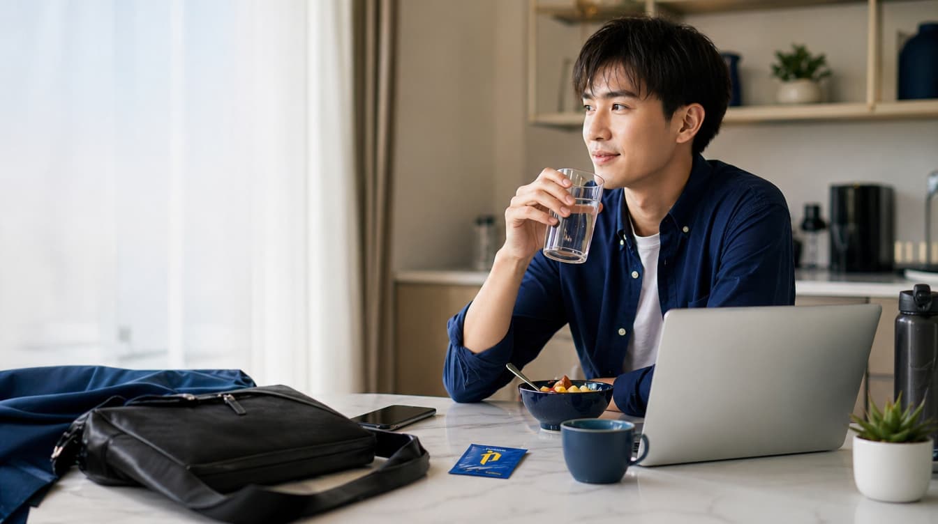 คนทำงานชีวิตยุ่งที่เริ่มดูแลรูปร่างด้วย ProFast ตอนเช้า